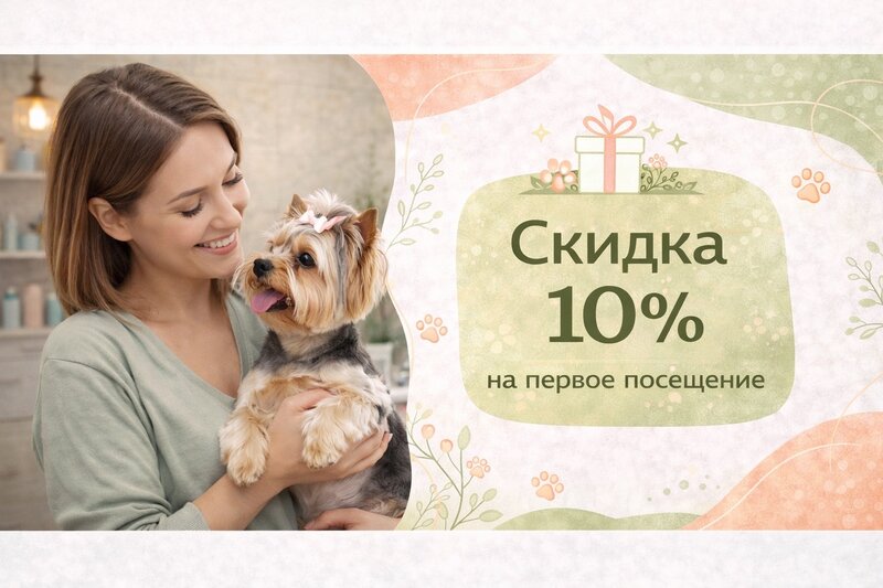 Скидка 10% на первый визит